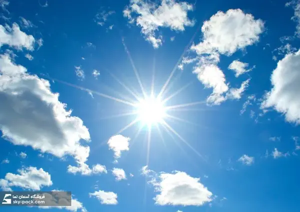 عکس آسمان صاف و زیبا
