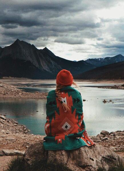 عکس پروفایل دخترونه با کلاه زمستانی