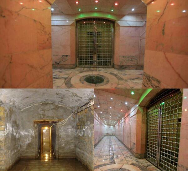 عکس قبر امام حسین در زیر زمین