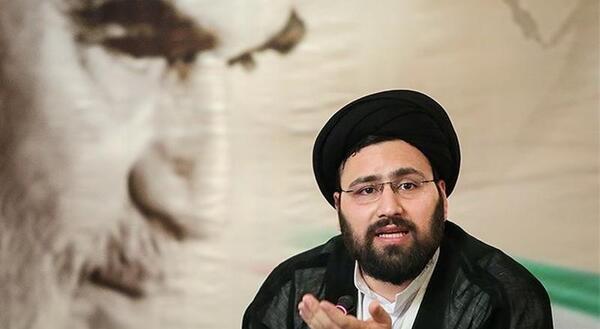 عکس سید علی خمینی با امام
