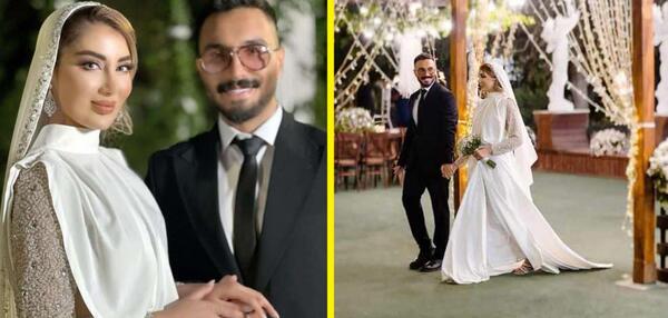 عکس آرین بهاری و همسرش