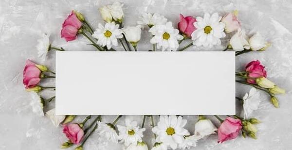 عکس گل گلی برای نوشتن متن