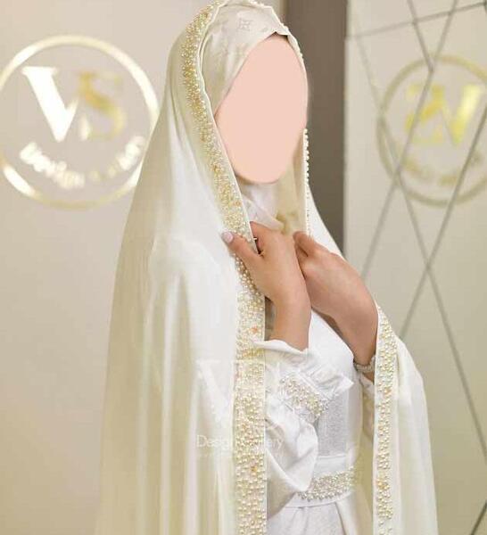 عکس حجاب زیبا با چادر سفید