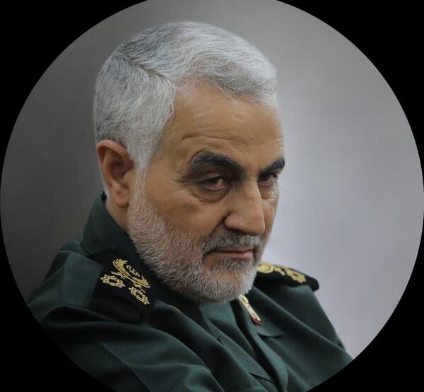 عکس پروفایل شهید حاج قاسم سلیمانی