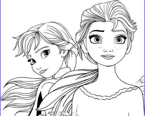 عکس بچه السا و آنا واقعی