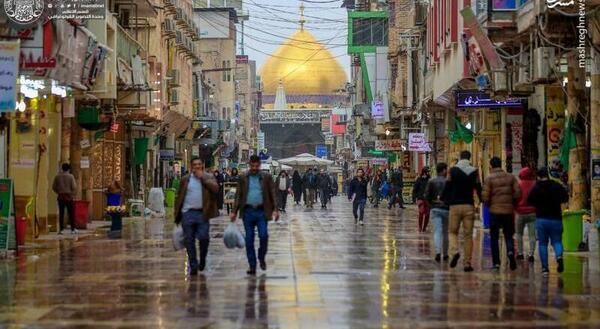 عکس از حرم امام علی نجف