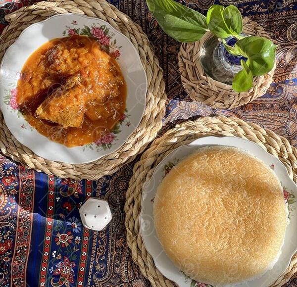 عکس غذاهای ایرانی اگه ادم بودند