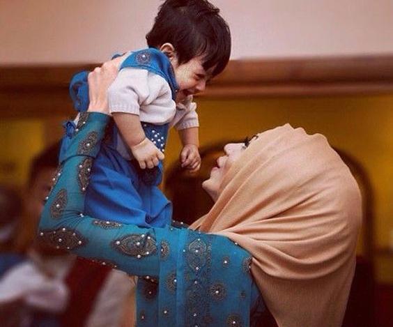 عکس برای روز مادر با حجاب