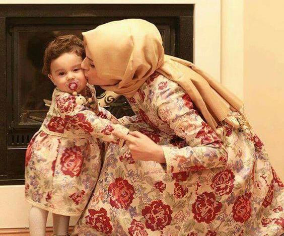 عکس برای روز مادر با حجاب