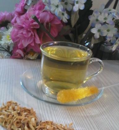 عکس دمنوش بهار نارنج