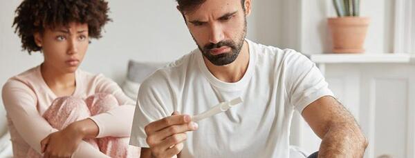 عکس بچه دار شدن زن و مرد