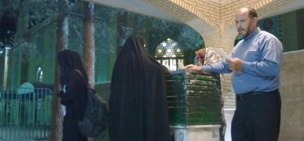 مسجد عکس امام زمان واقعی در ایران