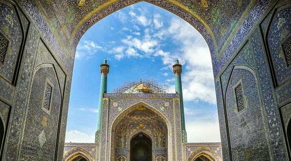 مسجد عکس امام زمان واقعی در ایران