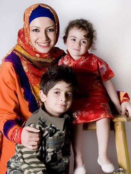 عکس بچه های علی صادقی