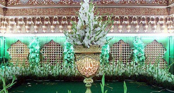 عکس داخل قبر امام علی