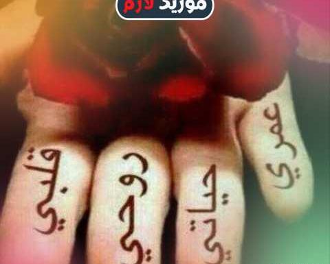عکس عاشقانه عربی احبک