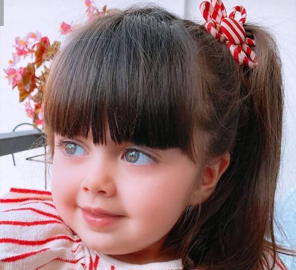 عکس دختر بچه زیبای ایرانی با اسم