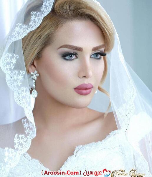 عکس عروس با حجاب زیبا