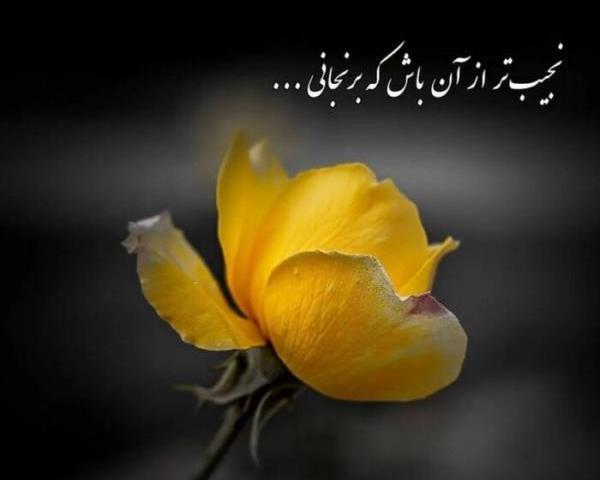 عکس نوشته غمگین پروفایل تلگرام