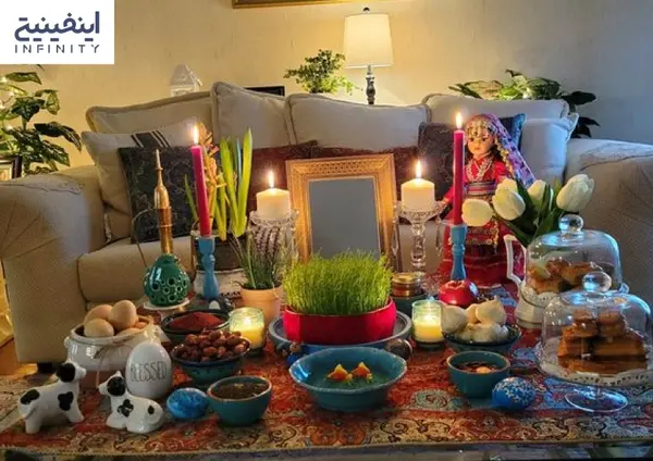عکس سفره هفت سین برای عید نوروز