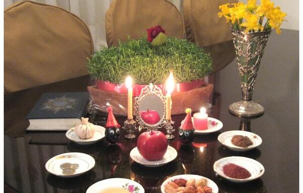 عکس سفره هفت سین برای عید نوروز