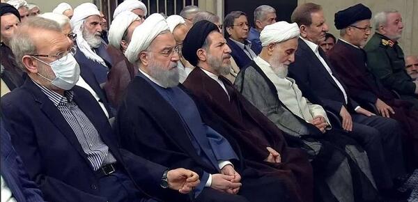 عکس امام زمان با رهبر