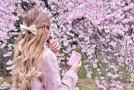 عکس دخترانه بهاری برای پروفایل