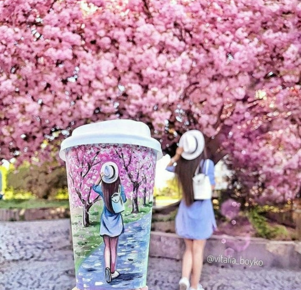 عکس دخترانه بهاری برای پروفایل