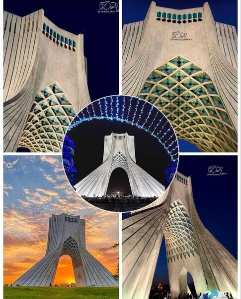 عکس برج آزادی ایران
