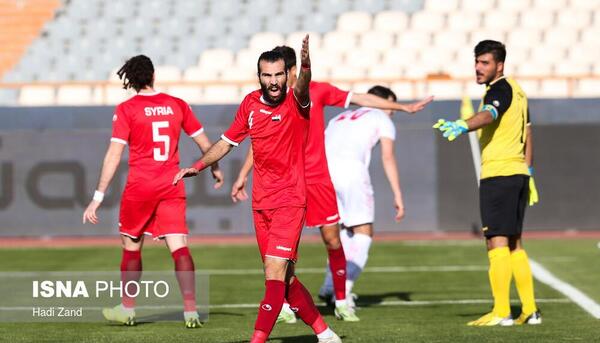 عکس فوتبال ایران و سوریه