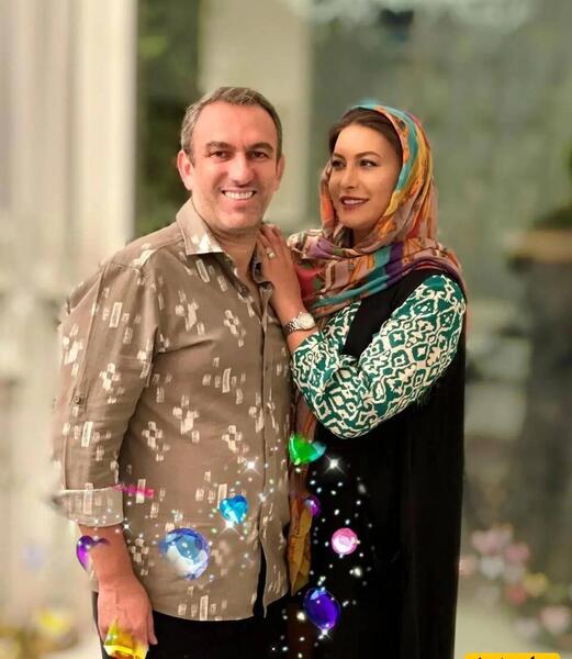 عکس بچه های فریبا نادری