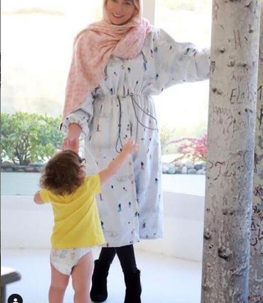 عکس بچه های فریبا نادری
