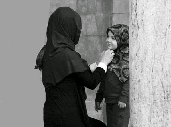 عکس کارتونی با حجاب مسخره
