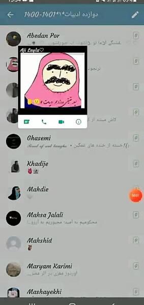 عکس کارتونی با حجاب مسخره