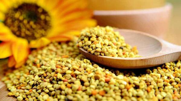 عکس از گرده گل