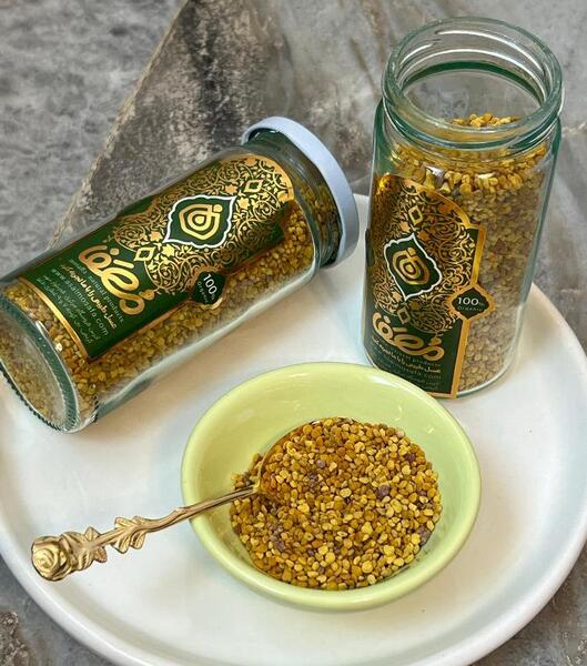 عکس از گرده گل