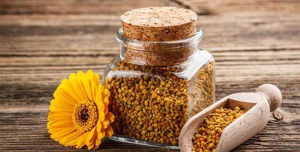 عکس از گرده گل