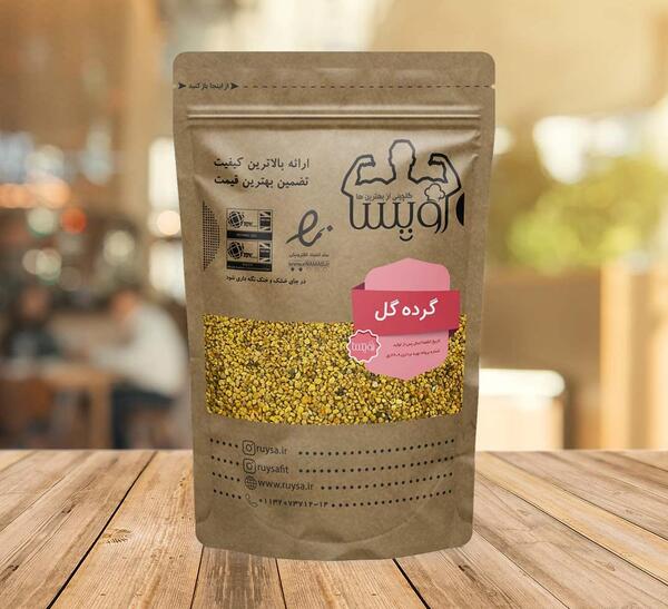 عکس از گرده گل