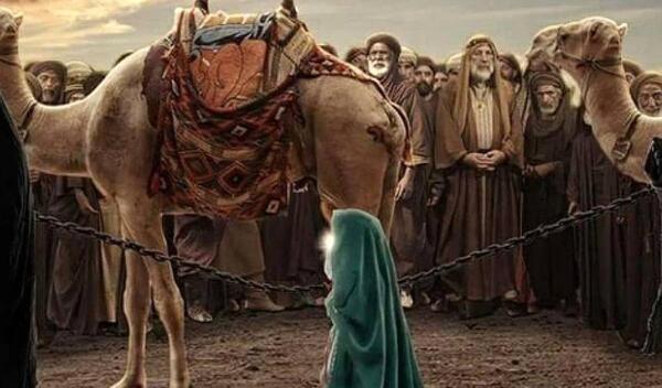 عکس امام حسین و حضرت رقیه