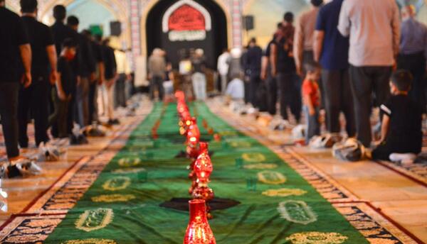 عکس امام حسین و حضرت رقیه