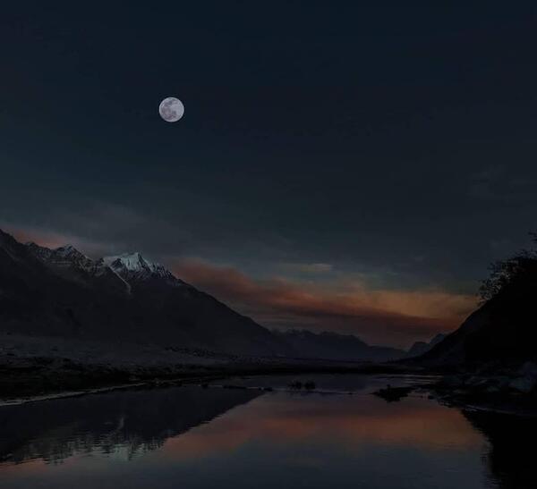 عکس های طبیعت در شب
