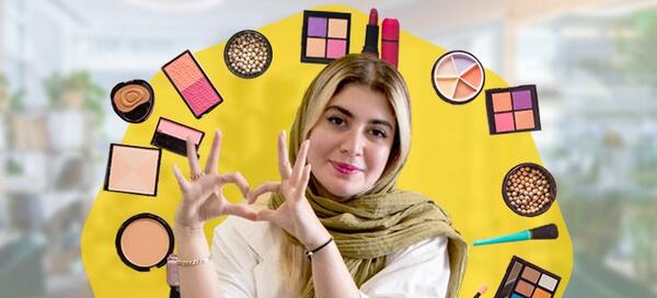 استوری آرایشی فانتزی عکس پروفایل آرایشگری زنانه