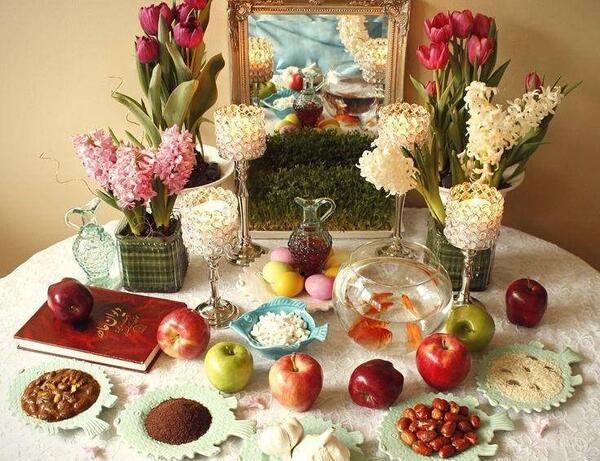 عکس سفره هفت سین خانه