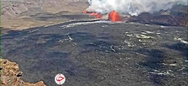 عکس آتشفشان هاوایی