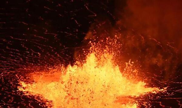 عکس آتشفشان هاوایی
