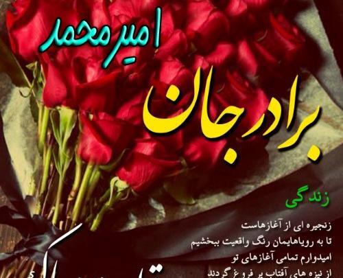 عکس تولدت مبارک امیر محمد