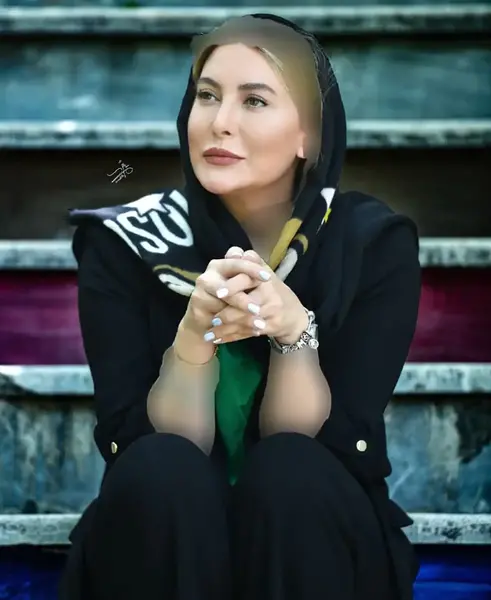 عکس بچه فریبا نادری و همسرش