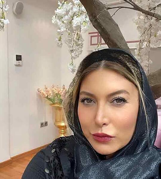 عکس بچه فریبا نادری و همسرش