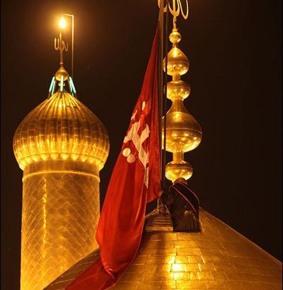 عکس گنبد اقا امام حسین