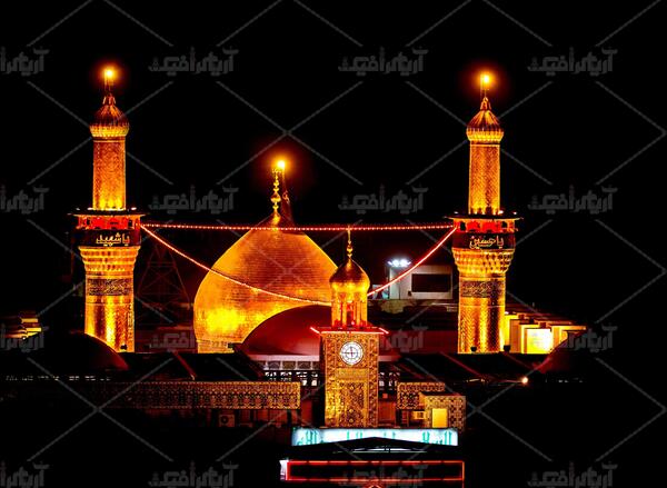 عکس گنبد اقا امام حسین
